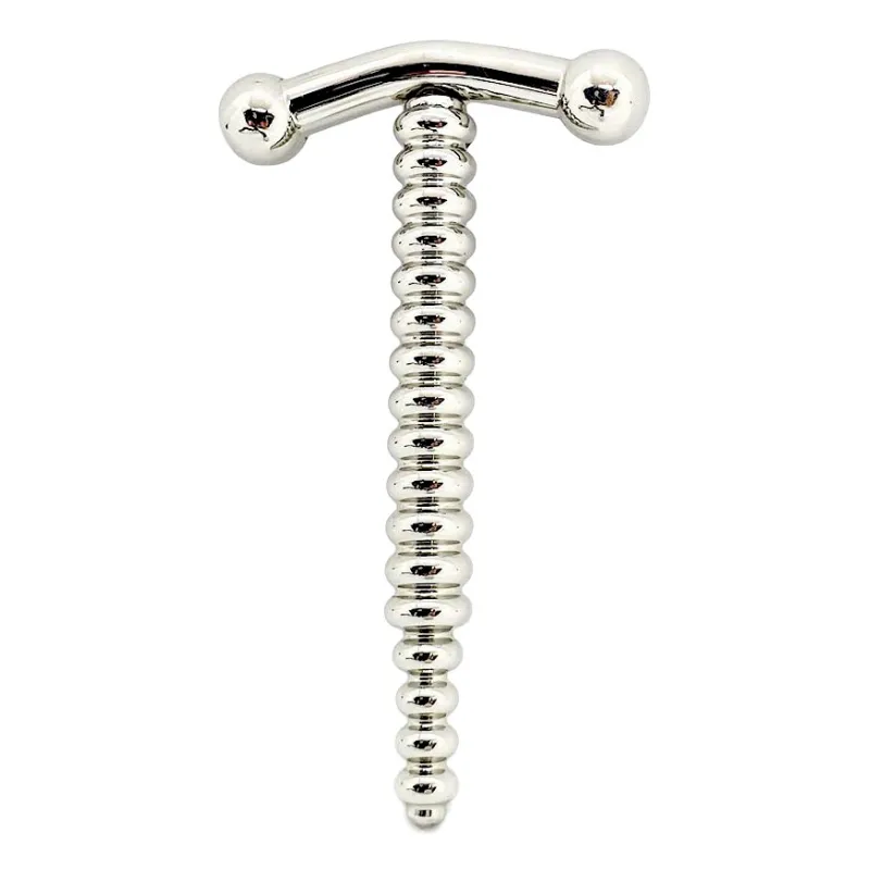 Stainless Steel Plug de pénis Screw Driver 5.5cm - Diamètre 7mm